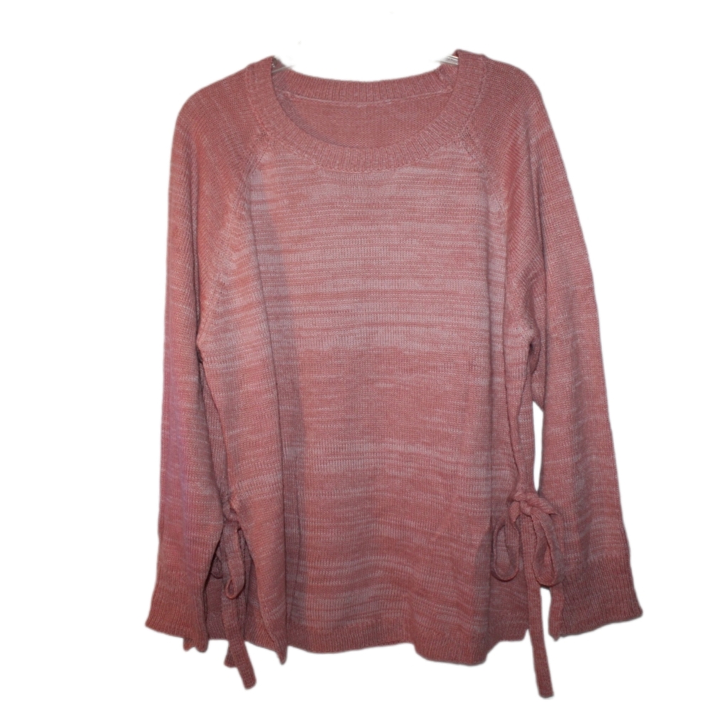 Women's Plus Size Side Slit Sweate